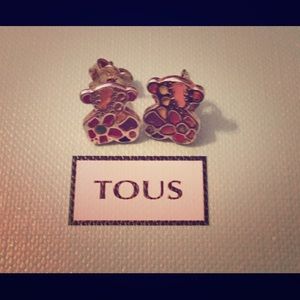 Tous Silver Multicolor Earrings